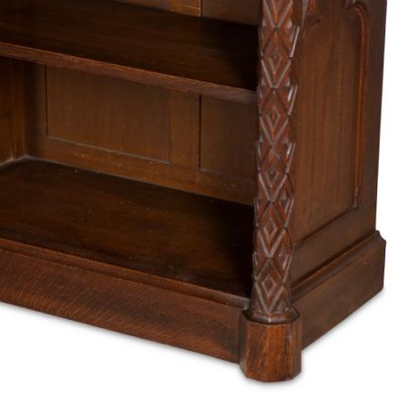 Bücherregal Paar aus massiver Eiche