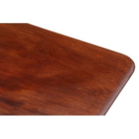 Ausziehbarer georgianischer Mahagoni Massivholz Esstisch / Pedestal Dining Table