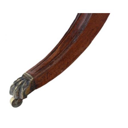 Ausziehbarer georgianischer Mahagoni Massivholz Esstisch / Pedestal Dining Table