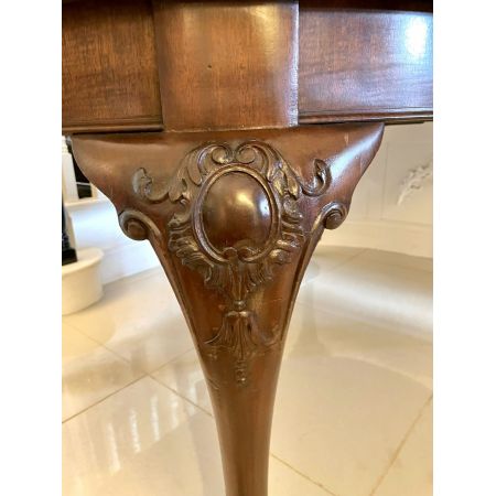 Antiker victorianischer Esstisch / Dining Table aus Mahagoni Massivholz