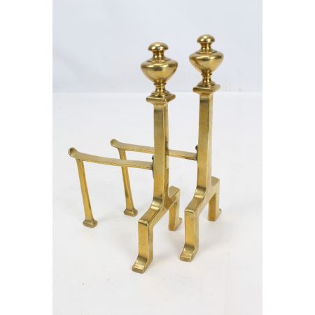 Kaminständer aus schönem Messing