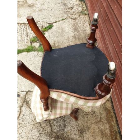 Paar spätviktorianische Krankenpflegestühle