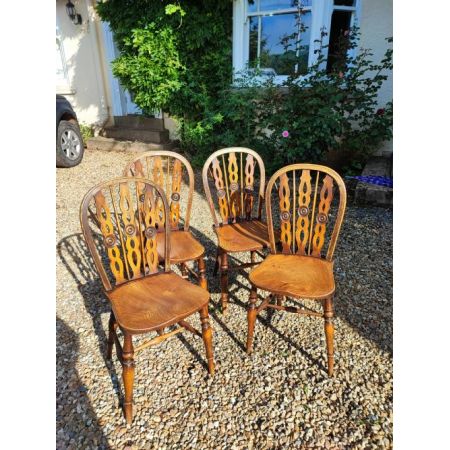 Antiker Satz Stühle