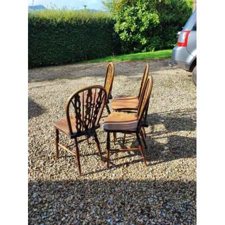 Antiker Satz Stühle