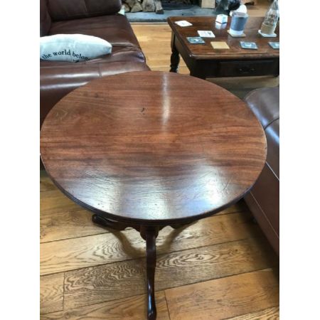 Vikorianischer Weintisch aus Mahagoni