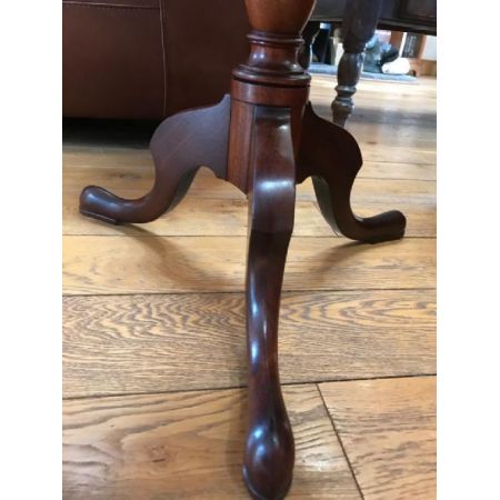 Vikorianischer Weintisch aus Mahagoni