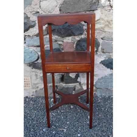 Antiker Mahagoni Waschtisch