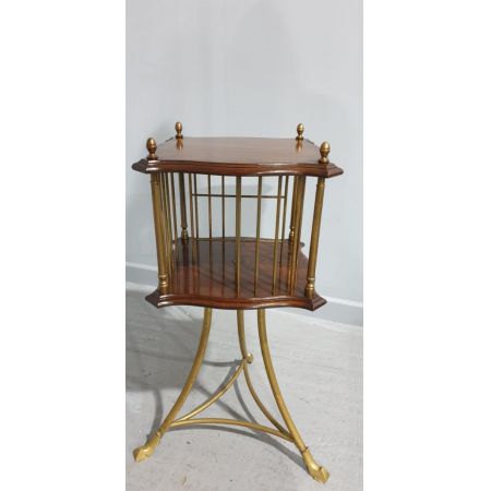 Antikes drehbares Bücherregal / bookcase