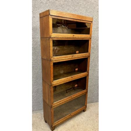 Goldenes Globe Wernicke "Classic" Bücherregal aus Eiche