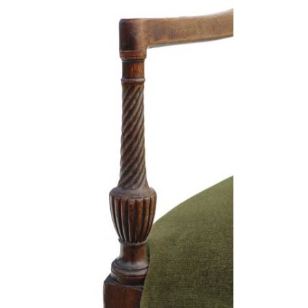 Antiker Schreibtisch Stuhl im Gregoriansisch Original