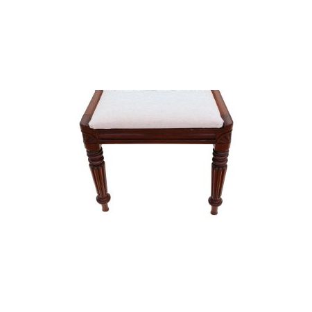 Vierer Satz William IV Mahagoni Esszimmerstühle von hoher Qualität