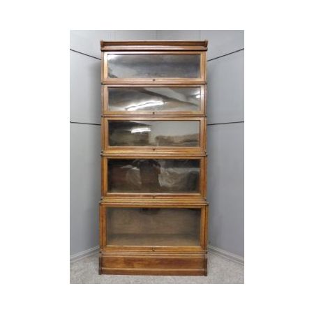 Antikes edwardian Bücherregal im Globe Wernicke Stil