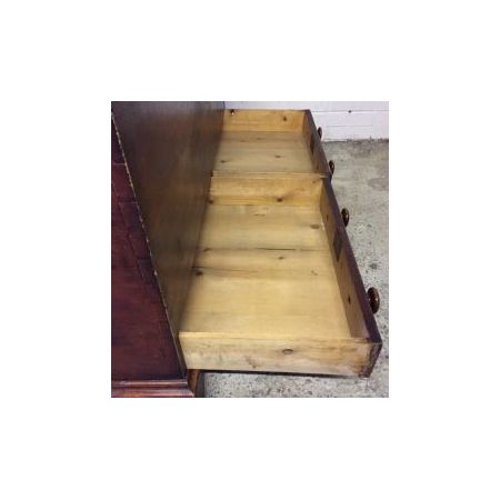 Viktorianische Kiefer-Truhe/Chest of Draws mit Kerzenkasten