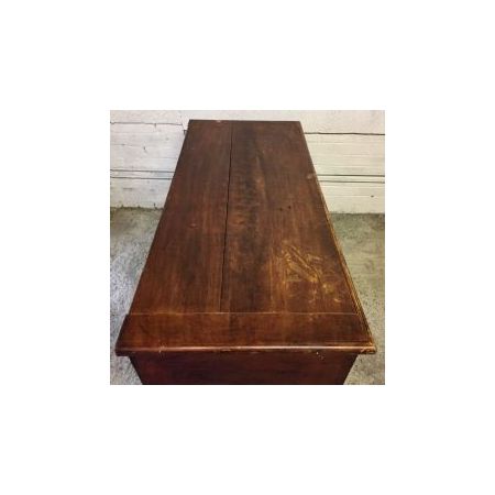 Viktorianische Kiefer-Truhe/Chest of Draws mit Kerzenkasten