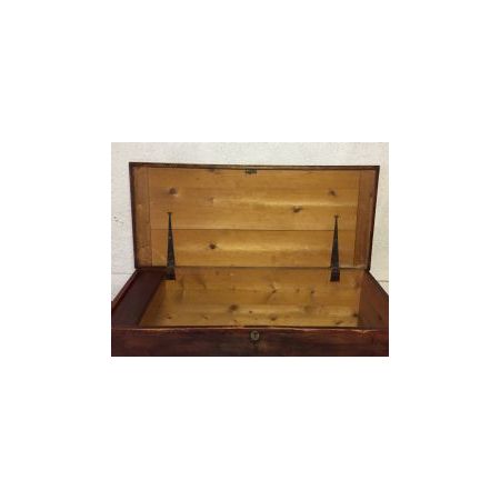 Viktorianische Kiefer-Truhe/Chest of Draws mit Kerzenkasten
