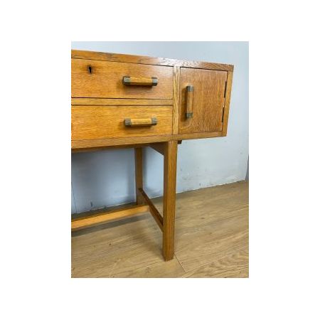Sideboard aus goldfarbenen Eiche aus ca.1930