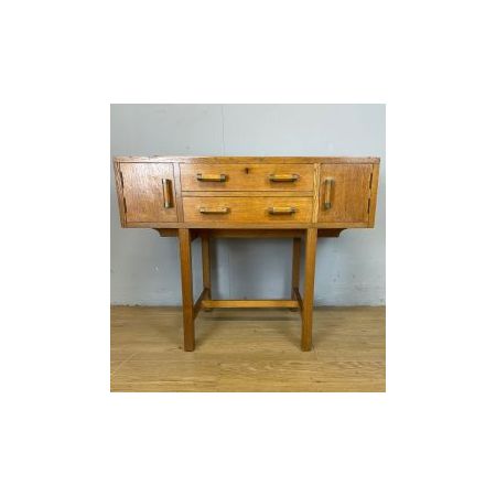 Sideboard aus goldfarbenen Eiche aus ca.1930