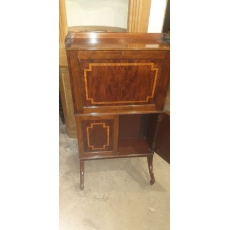 Hochwertiger edwardianischer Schreibtisch aus Mahagoni