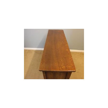Antiker Art Deco Beistelltisch /hall side table aus massivem Eichenholz