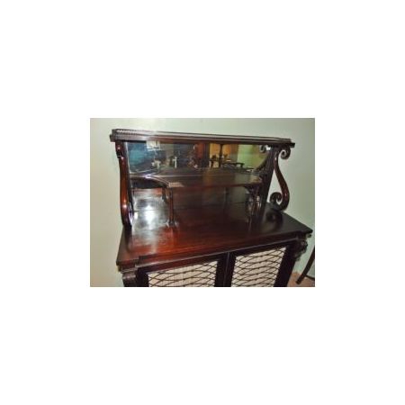Antiker Mahagoni Chiffonier im regency Stil