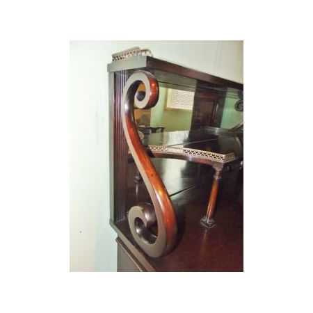 Antiker Mahagoni Chiffonier im regency Stil