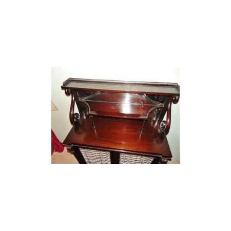 Antiker Mahagoni Chiffonier im regency Stil
