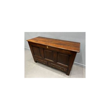 Antike Mule-Truhe /Chest aus Massiver Eiche