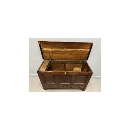 Antike Mule-Truhe /Chest aus Massiver Eiche