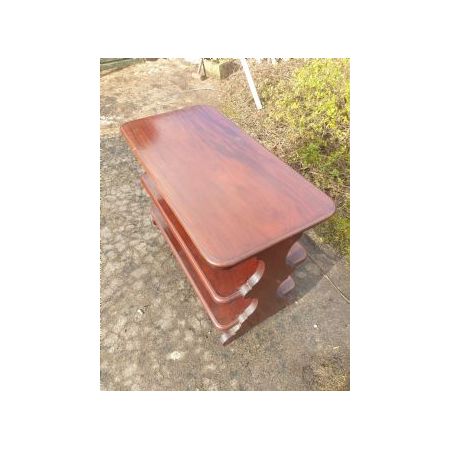 Viktorianisches Etagere aus Mahagoni Massivholz