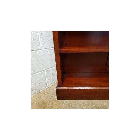 Antikes edwardianisches Mahagoni Bücherregal/ open bookcase