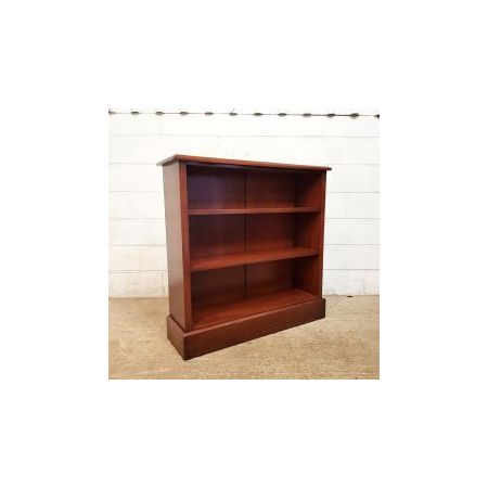 Antikes edwardianisches Mahagoni Bücherregal/ open bookcase