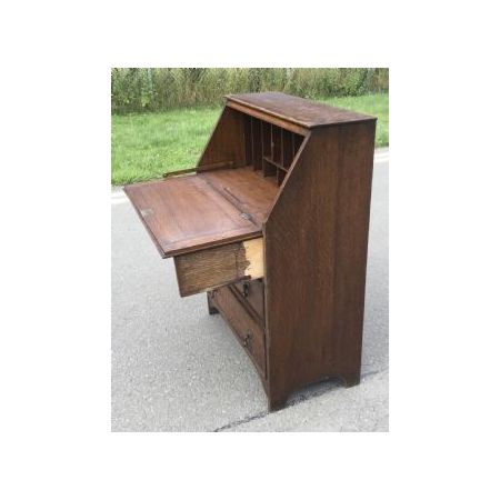 Antikes Eichen Bureau aus den 1920er Jahren