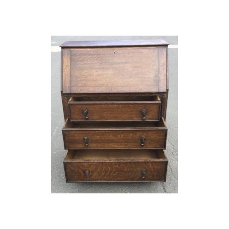 Antikes Eichen Bureau aus den 1920er Jahren