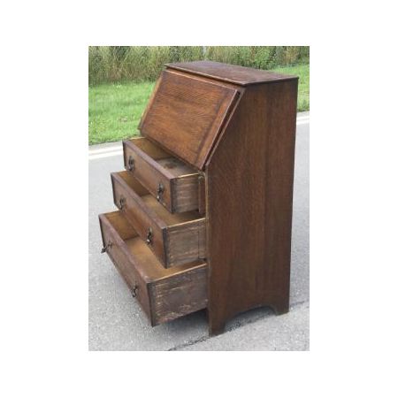 Antikes Eichen Bureau aus den 1920er Jahren