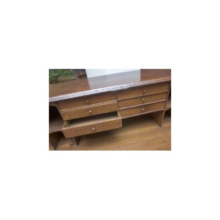 Antiker Georgian Eichen Sekretär/ writing bureau aus Massivholz