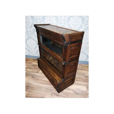 Globe Wernicke Barristers Bücherschrank/ Vitrine um 1900