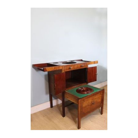 Mahagoni Waschtisch im Georgianischen Stil