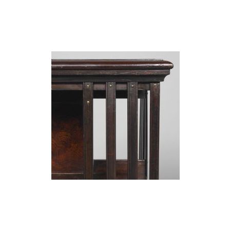 Drehbares Bücherregal / revolving bookcase aus Palisander