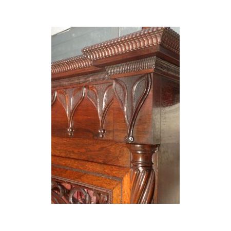 französischer Bücherschrank aus Palisander