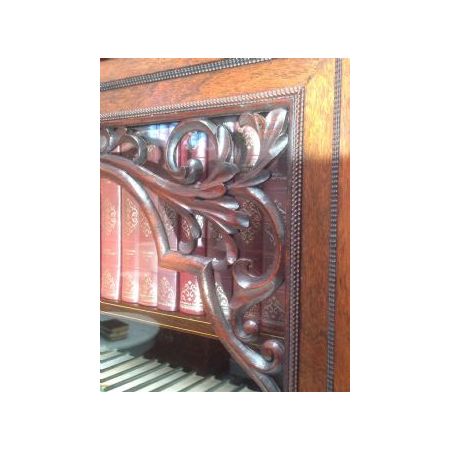 französischer Bücherschrank aus Palisander