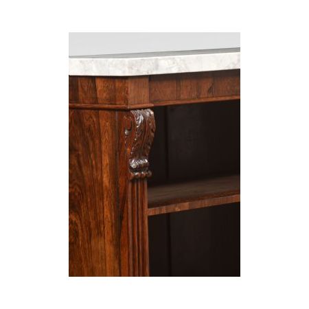 Offenes Palisander Bücherregal im Regency Stil