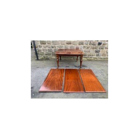 Antiker mahagoni Esstisch im viktorianischem Stil, ausziehbar