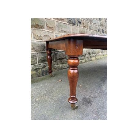 Antiker mahagoni Esstisch im viktorianischem Stil, ausziehbar