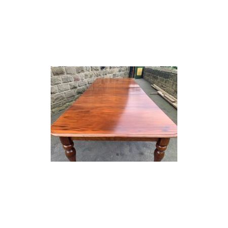 Antiker mahagoni Esstisch im viktorianischem Stil, ausziehbar