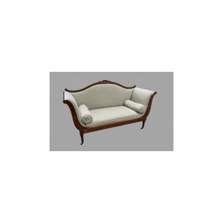 Antikes Sofa im Edwardianischen Stil mit Intarsien
