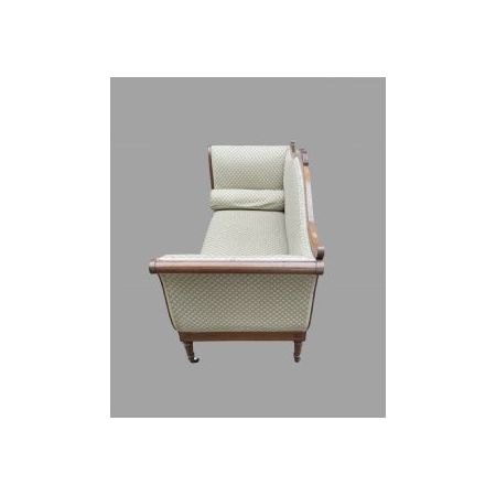 Antikes Sofa im Edwardianischen Stil mit Intarsien