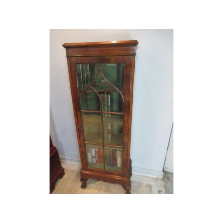 Antiker Bücherschrank/ bookcase aus Nussbaum