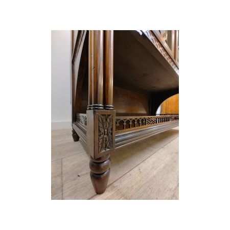 Palisander Bücherschrank im Viktorianischen Stil