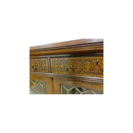 Palisander Bücherschrank im Viktorianischen Stil