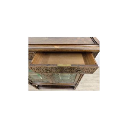 Palisander Bücherschrank im Viktorianischen Stil